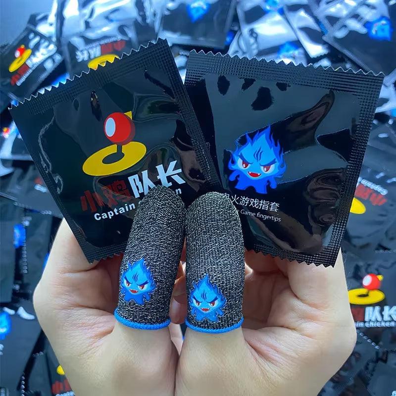 1/2/5/10/20 Pairs Mobile Game Finger Sleeve for PUBG Mobile Game anti Slip Fingertips Controller Touch Screen Finger Gloves