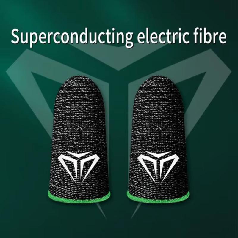 1/2/5/10/20 Pairs Mobile Game Finger Sleeve for PUBG Mobile Game anti Slip Fingertips Controller Touch Screen Finger Gloves