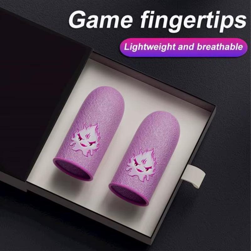 1/2/5/10/20 Pairs Mobile Game Finger Sleeve for PUBG Mobile Game anti Slip Fingertips Controller Touch Screen Finger Gloves