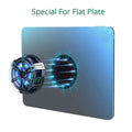 Tablet Radiator for Ipad Pro/Ipad Air/Ipad Mini/Ipad Coolers Refriger Cooling Radiator for Notebook Computer Cooling Fan