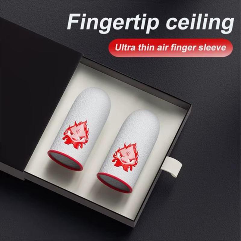1/2/5/10/20 Pairs Mobile Game Finger Sleeve for PUBG Mobile Game anti Slip Fingertips Controller Touch Screen Finger Gloves
