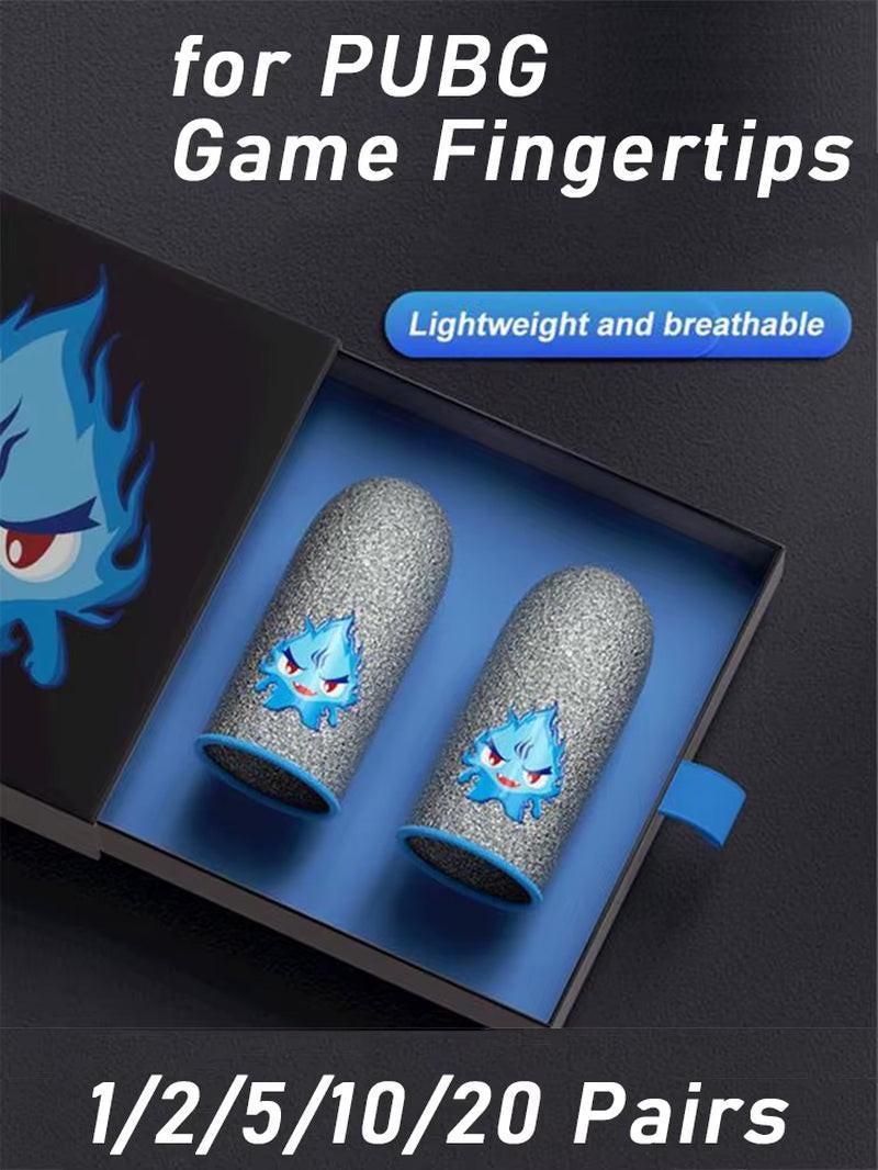 1/2/5/10/20 Pairs Mobile Game Finger Sleeve for PUBG Mobile Game anti Slip Fingertips Controller Touch Screen Finger Gloves