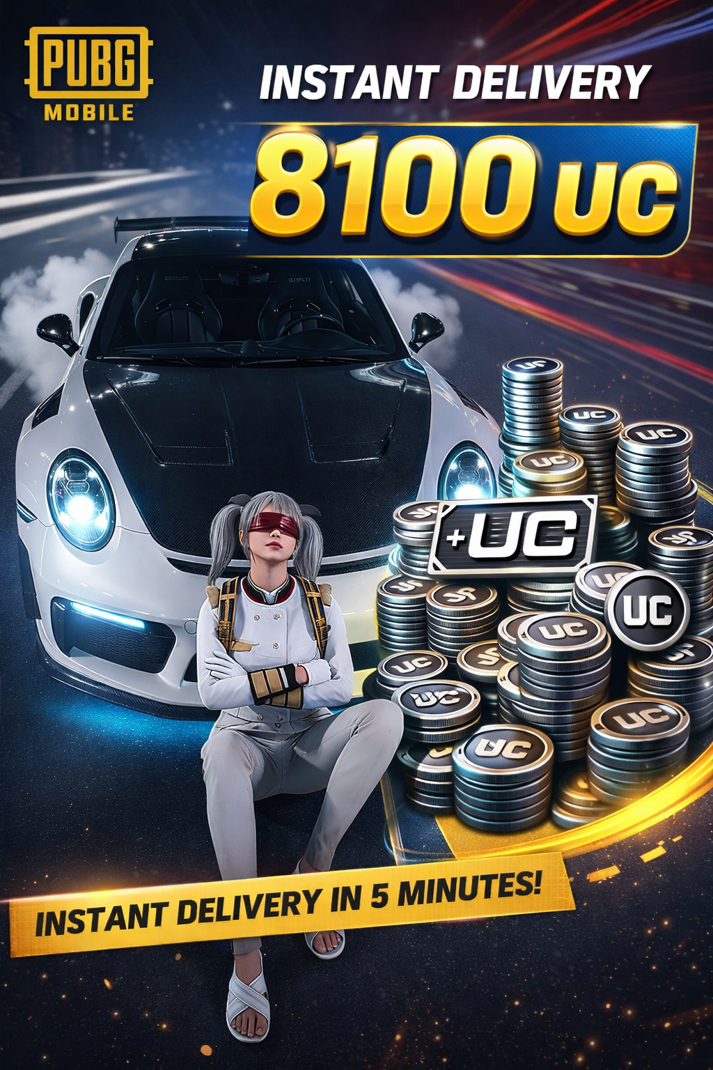PUBG Mobile UC Top-Up (Instant Delivery).