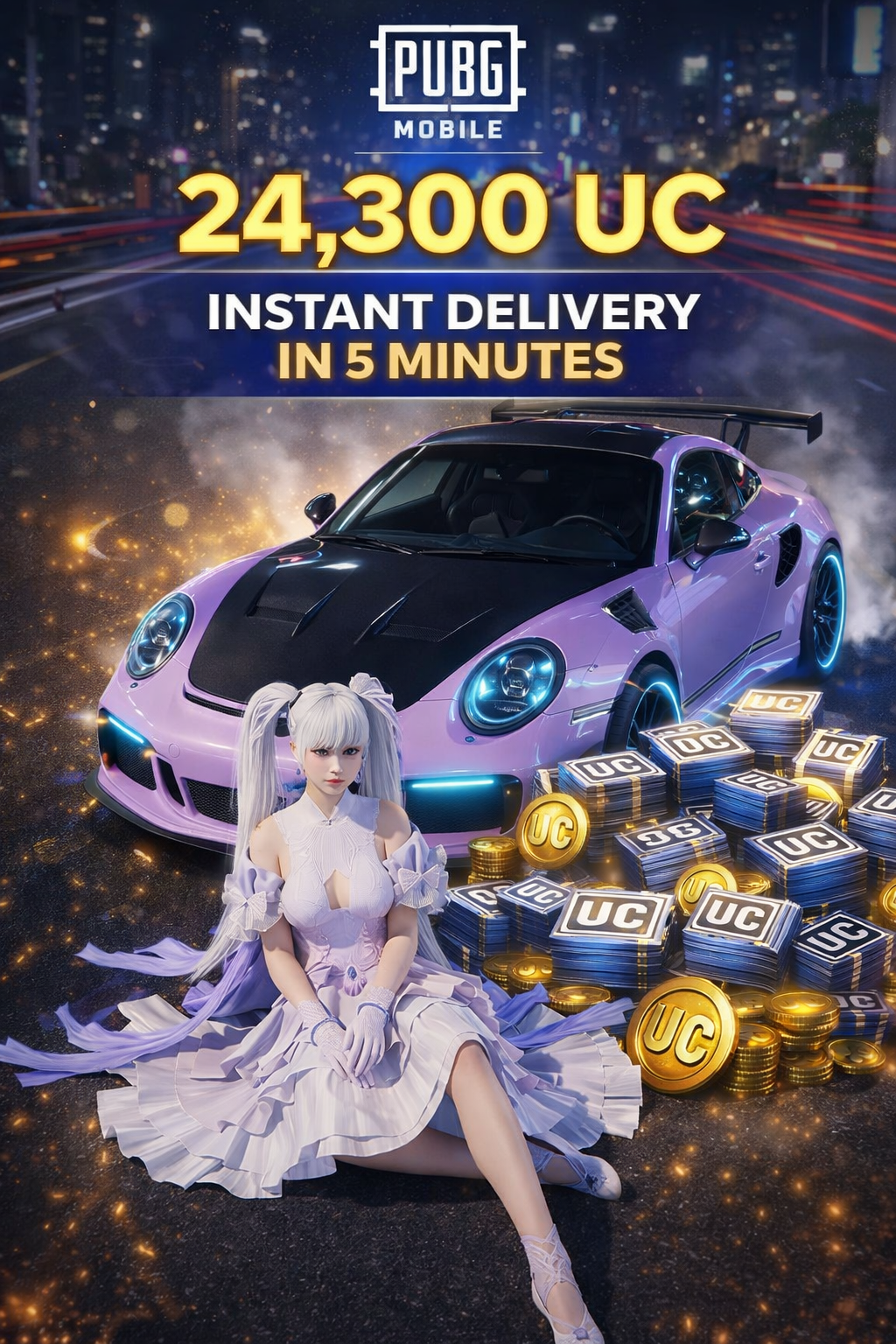 PUBG Mobile UC Top-Up (Instant Delivery).