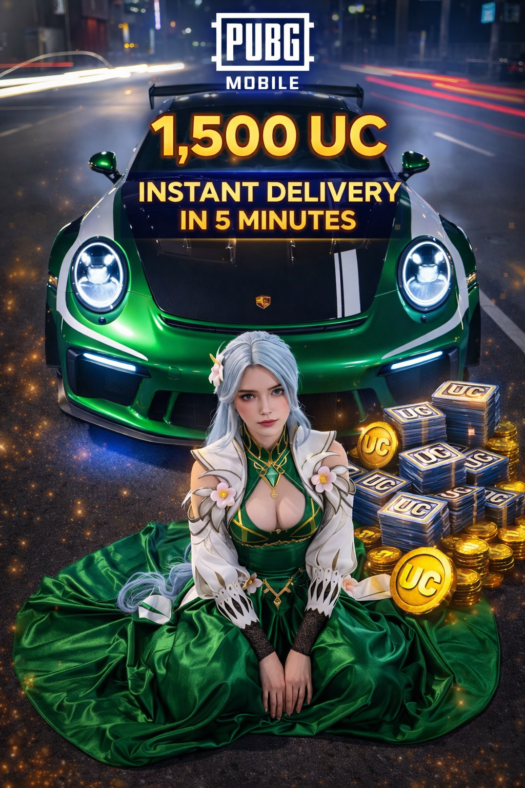 PUBG Mobile UC Top-Up (Instant Delivery).