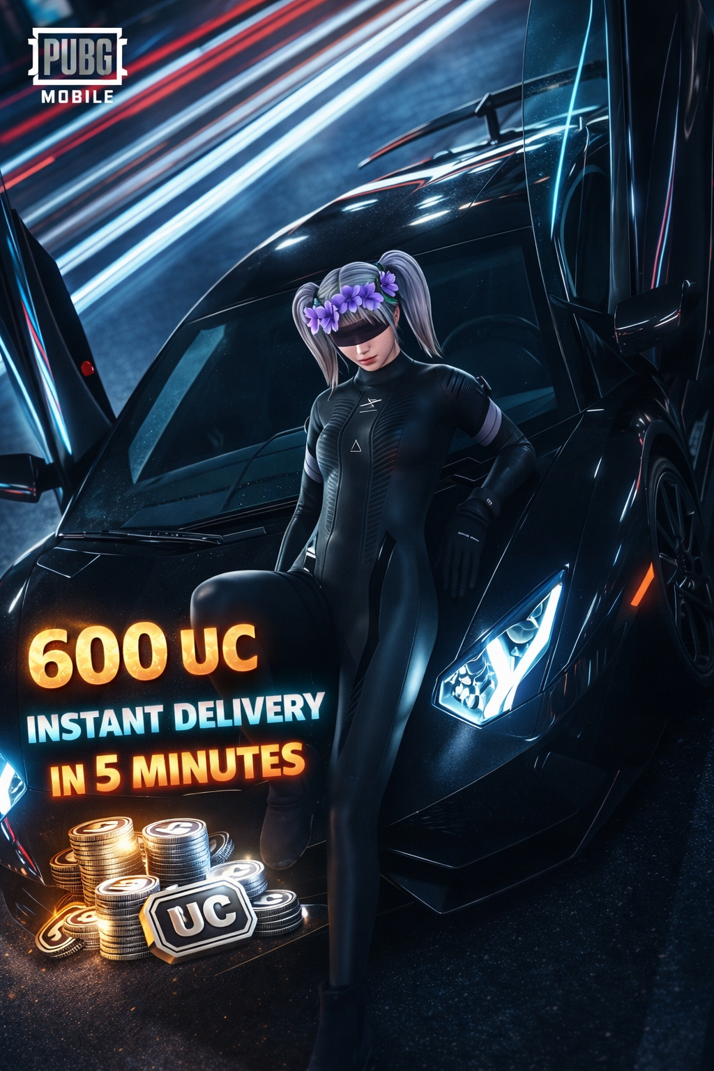 PUBG Mobile UC Top-Up (Instant Delivery).