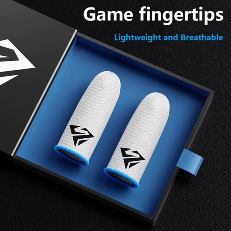 1/2/5/10/20 Pairs Mobile Game Finger Sleeve for PUBG Mobile Game anti Slip Fingertips Controller Touch Screen Finger Gloves