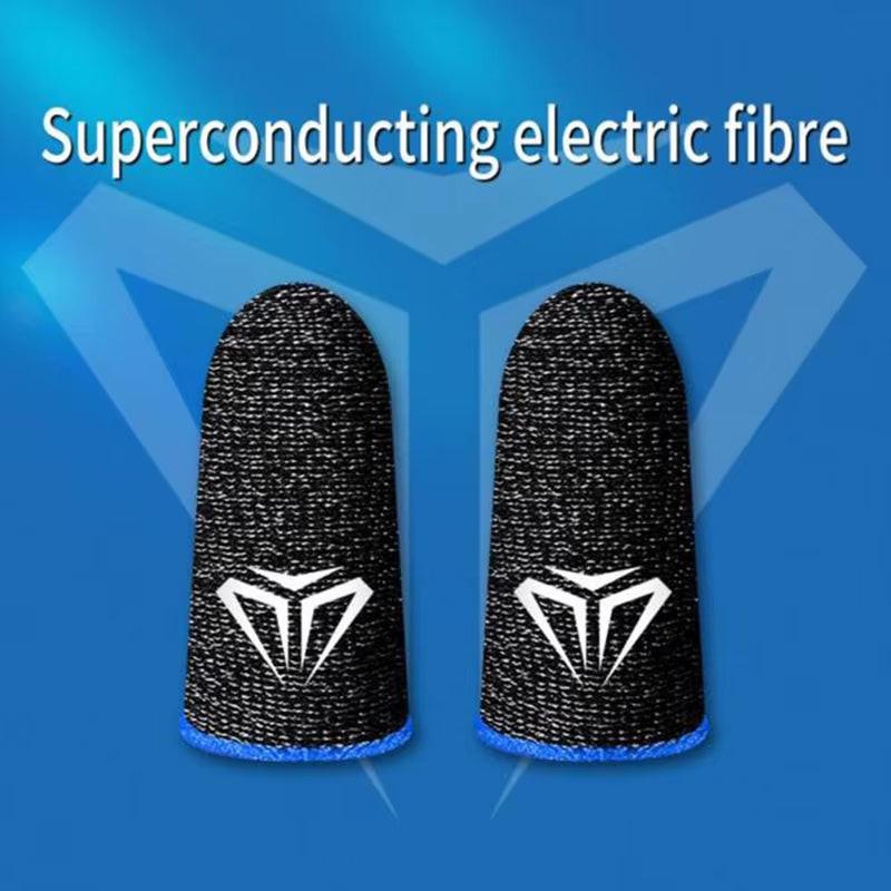 1/2/5/10/20 Pairs Mobile Game Finger Sleeve for PUBG Mobile Game anti Slip Fingertips Controller Touch Screen Finger Gloves