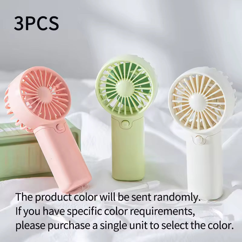 Mini Fan for Portable Handheld Use, 2026 Cute Mini Fan, Lightweight and Compact Design