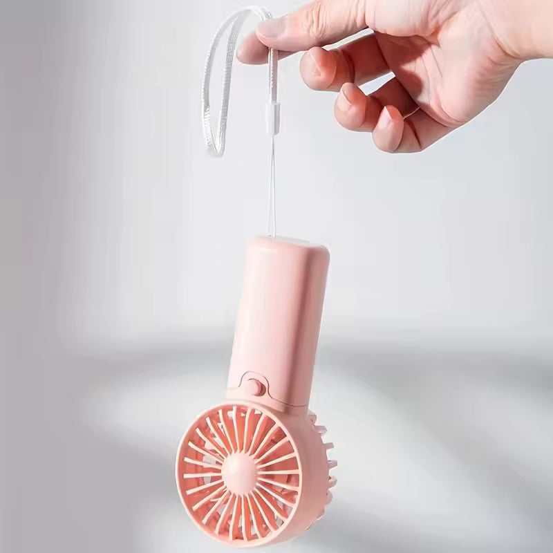 Mini Fan for Portable Handheld Use, 2026 Cute Mini Fan, Lightweight and Compact Design